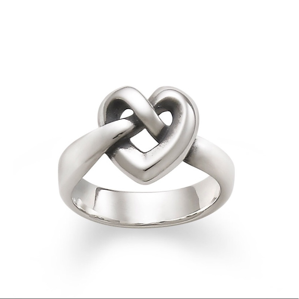 Heart Knot James Avery Ring 7.5
